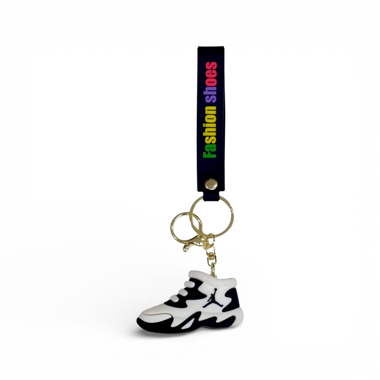 Sneaker Keychain Black & White