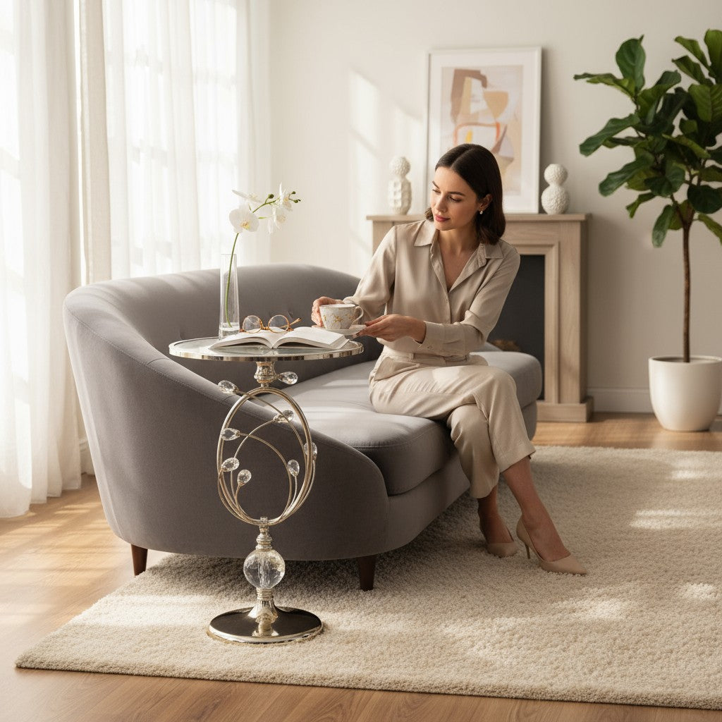 The Venus Side Table Gold