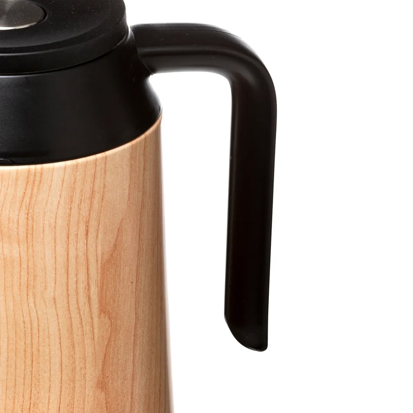 Five Isothermal 1Lt Pitcher with Natural Wood Effect Black