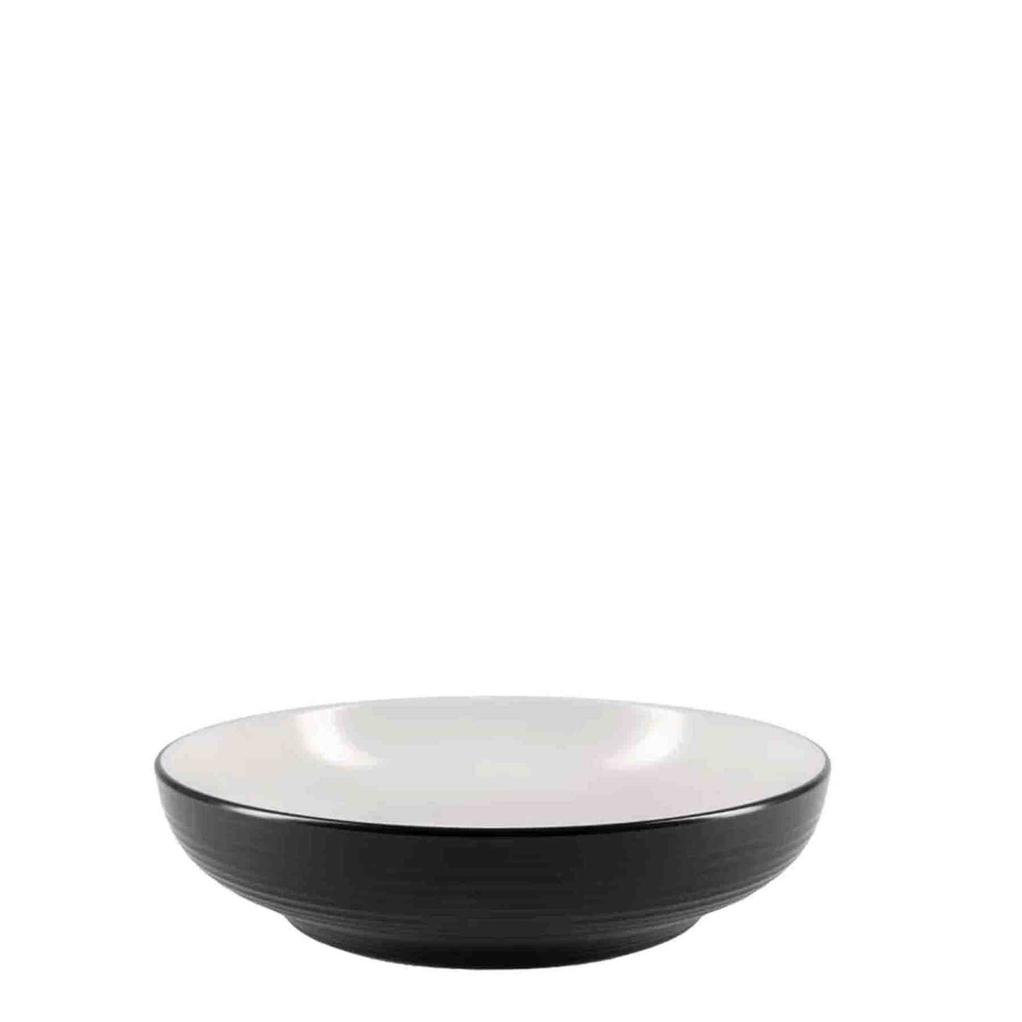 Jenna Clifford BlancNoir Pasta Bowl - Black & White