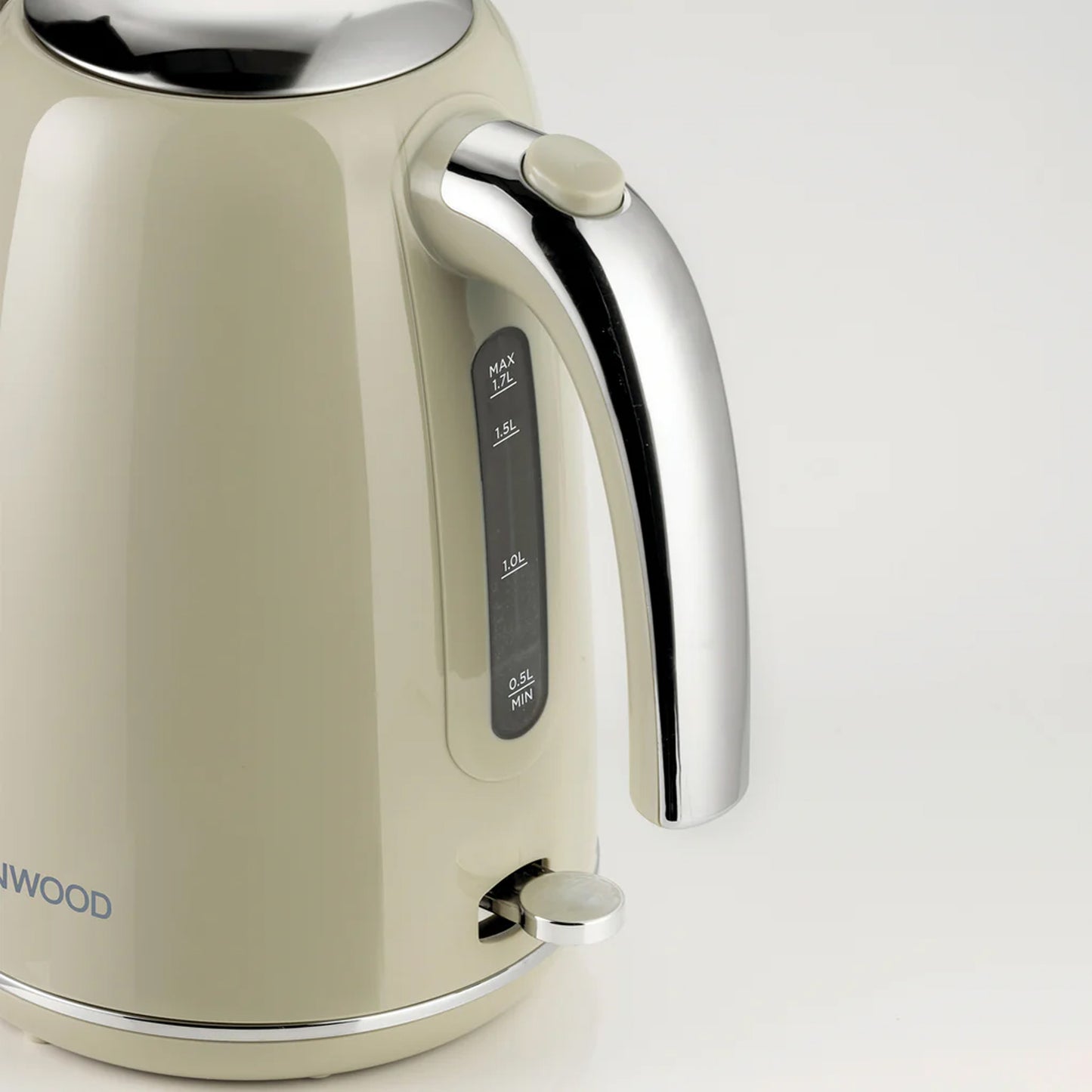 Kenwood Glossy Plastic Kettle Beige