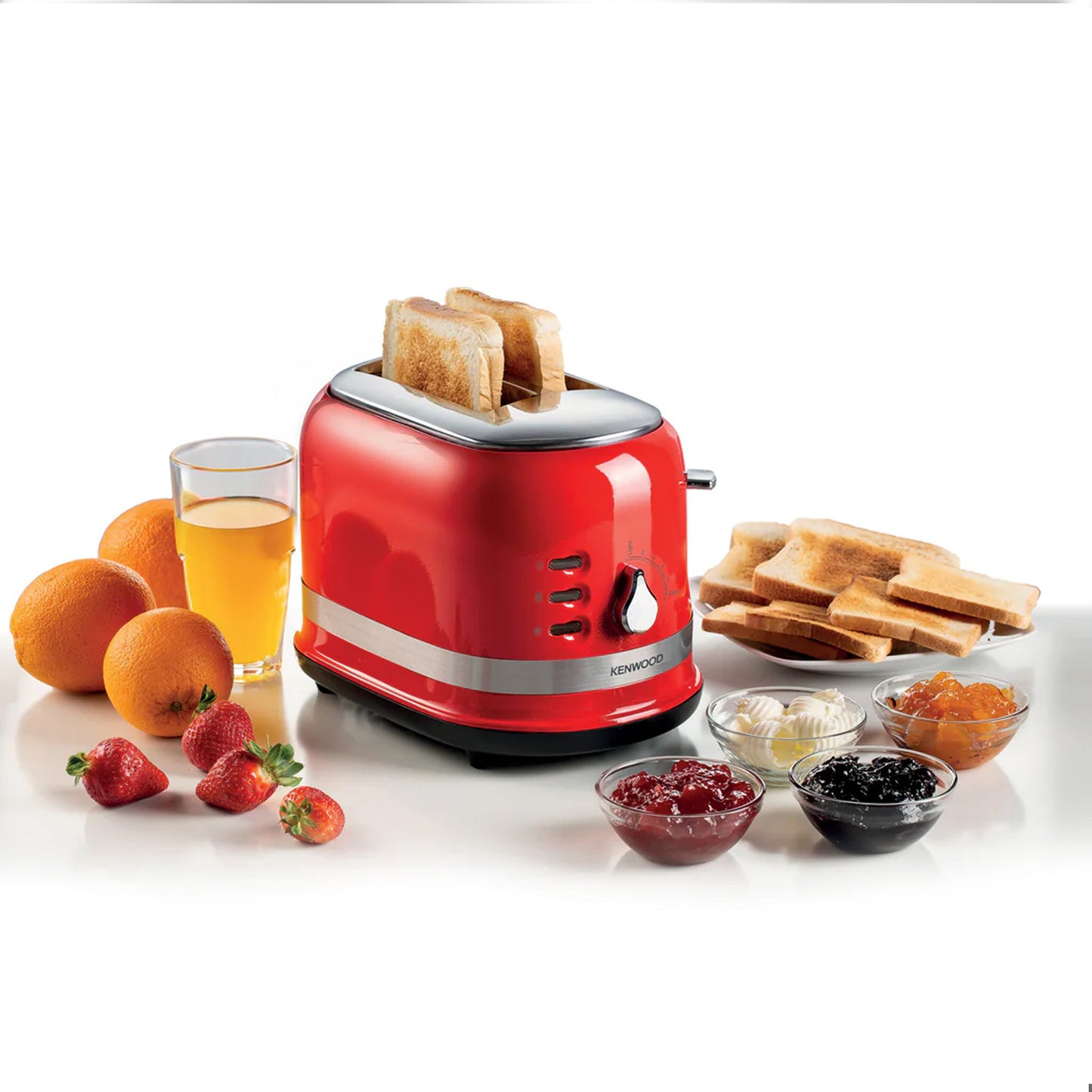 Kenwood Moderna 2 Slice Toaster Red