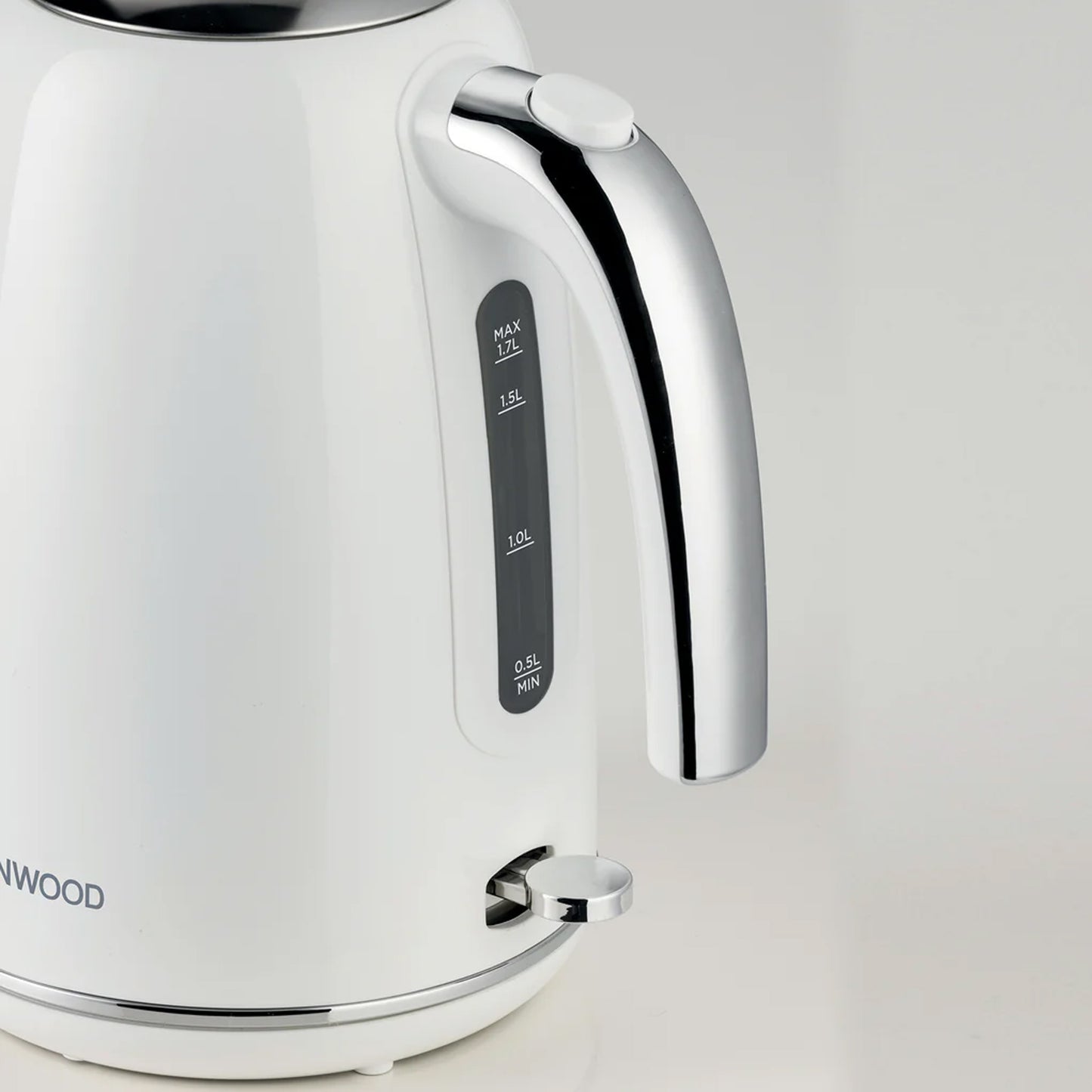 Kenwood Glossy Plastic Kettle White