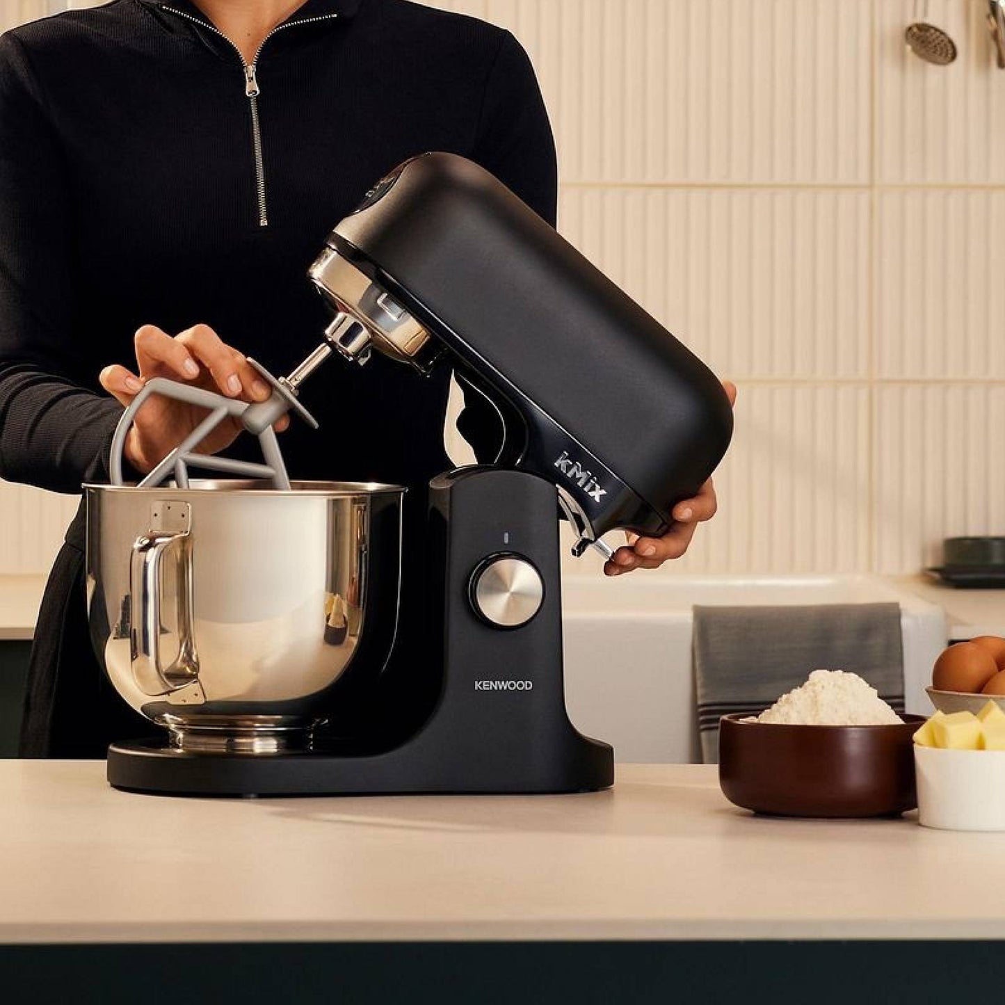 Kenwood kMix Stand Mixer Matt Black