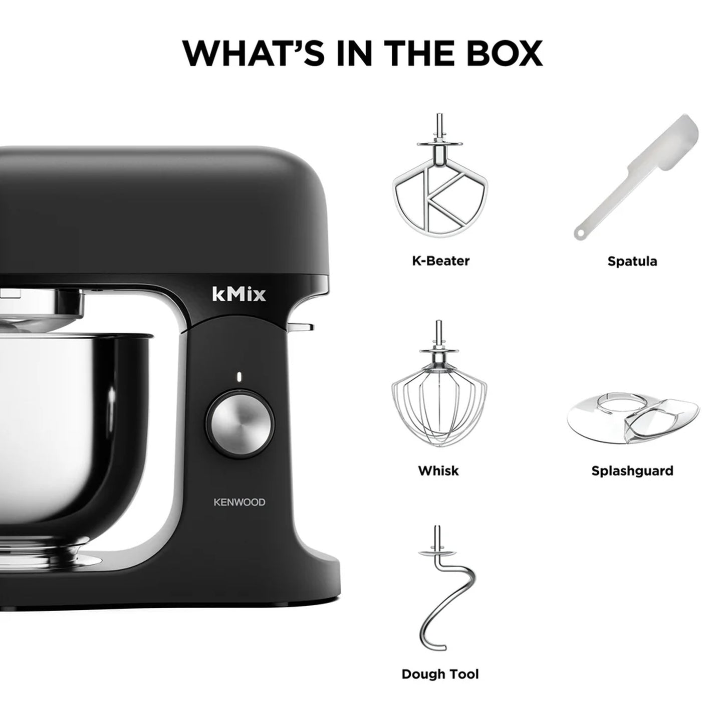 Kenwood kMix Stand Mixer Matt Black