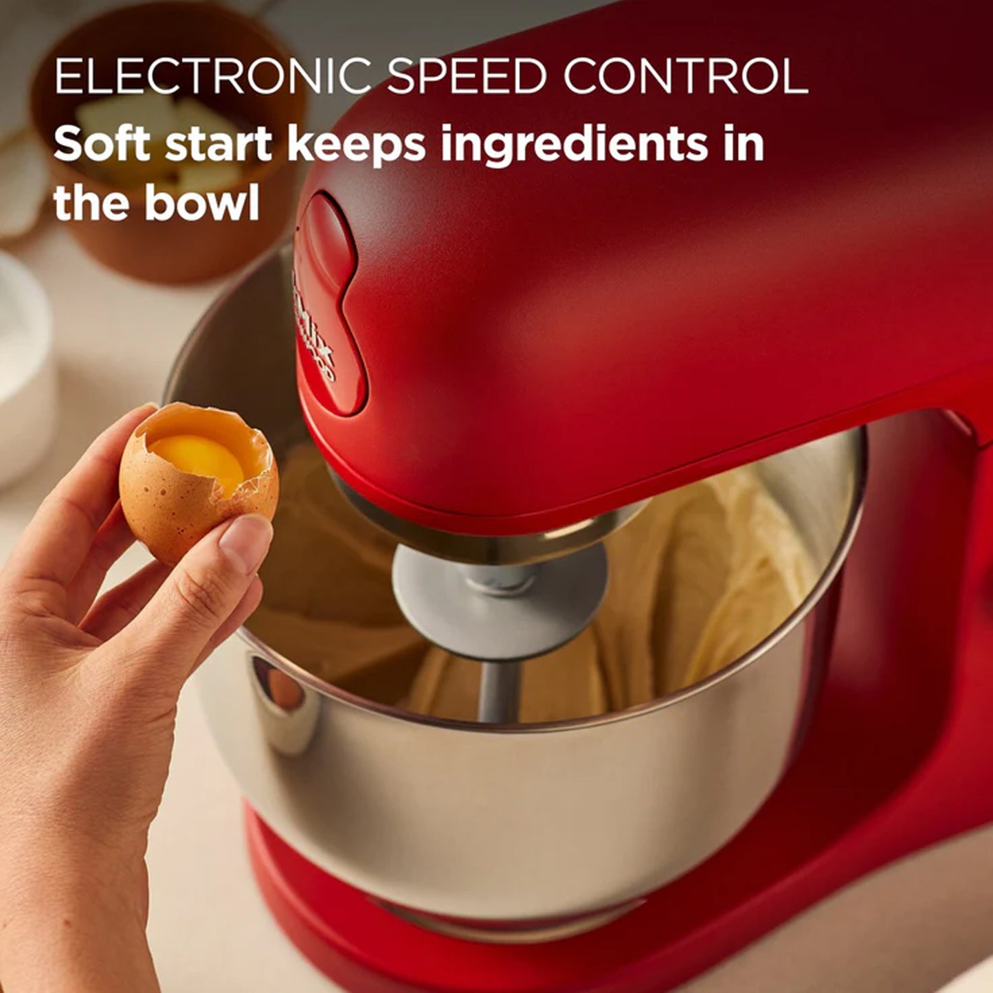 Kenwood Kmix Stand Mixer Matt Red