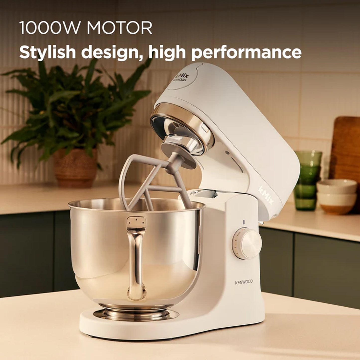 Kenwood kMix Stand Mixer Matt White