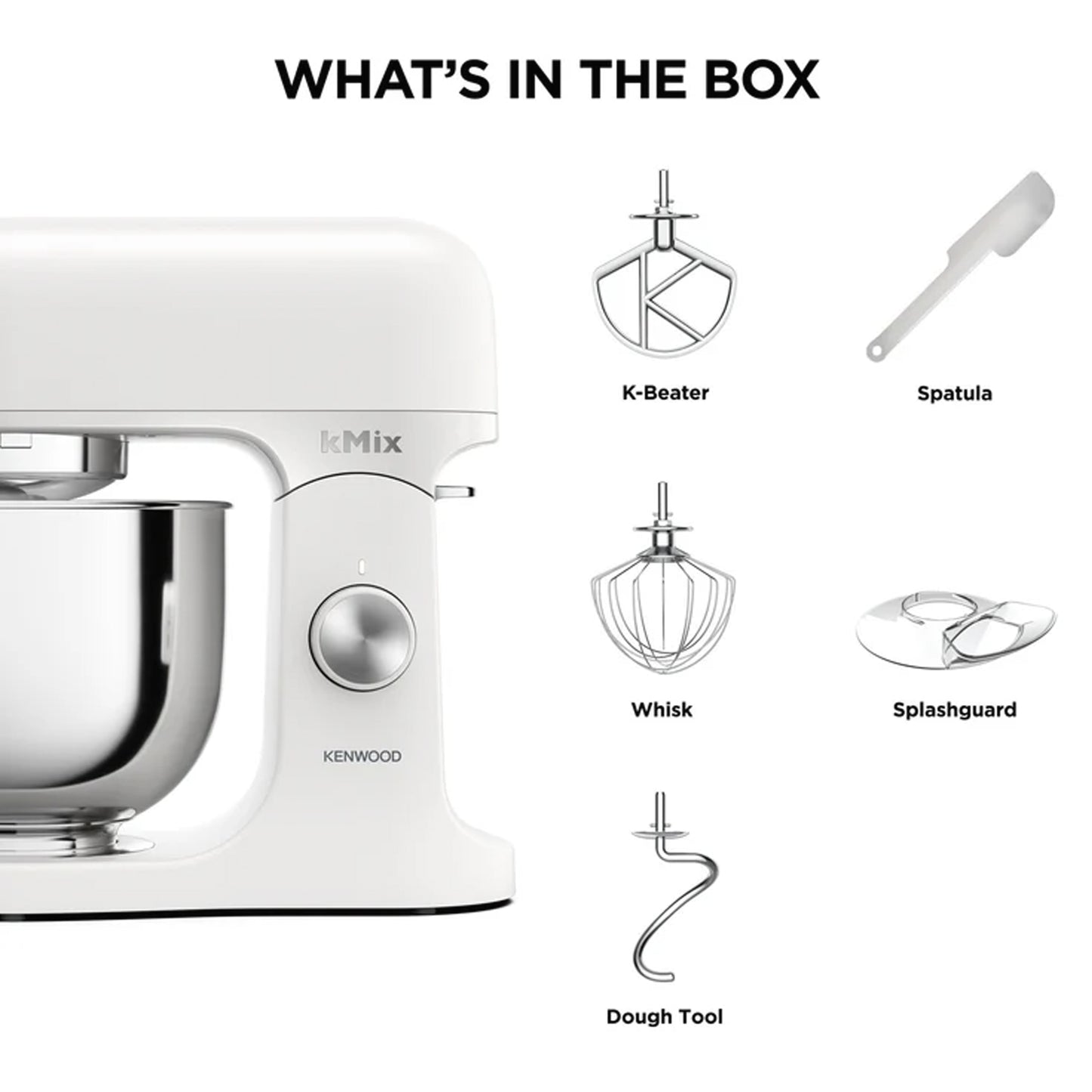 Kenwood kMix Stand Mixer Matt White