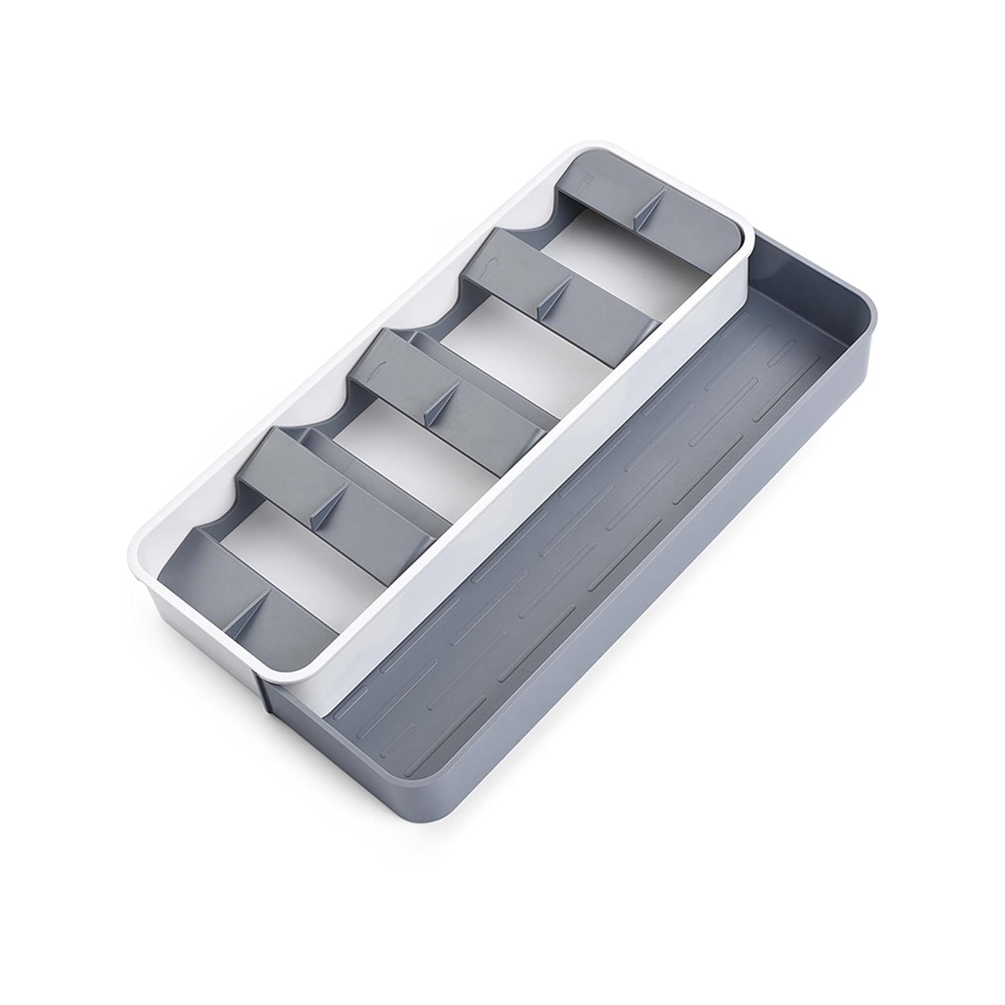 Aqua Kitchen Drawer Organizer Grey & White