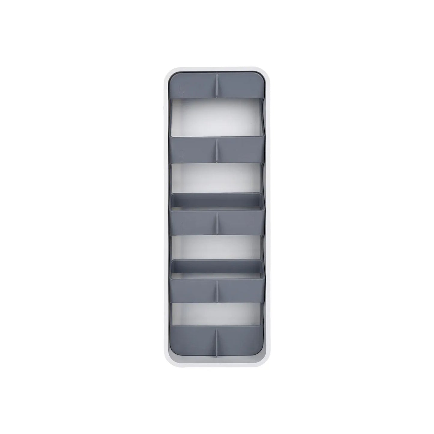 Aqua Kitchen Drawer Organizer Grey & White