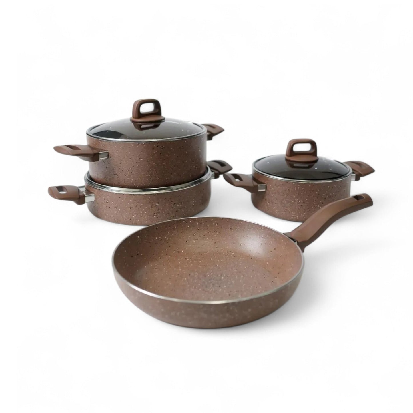 Leydi 7 Piece Pot Set Beige