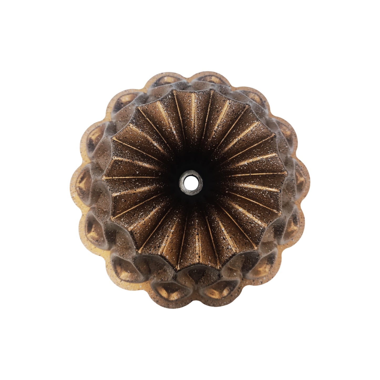 Leydi Volcano Cake Mould Gold