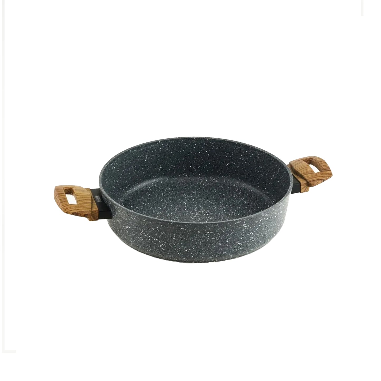 Leydi Natura Kısa 24cm Low Casserole Grey