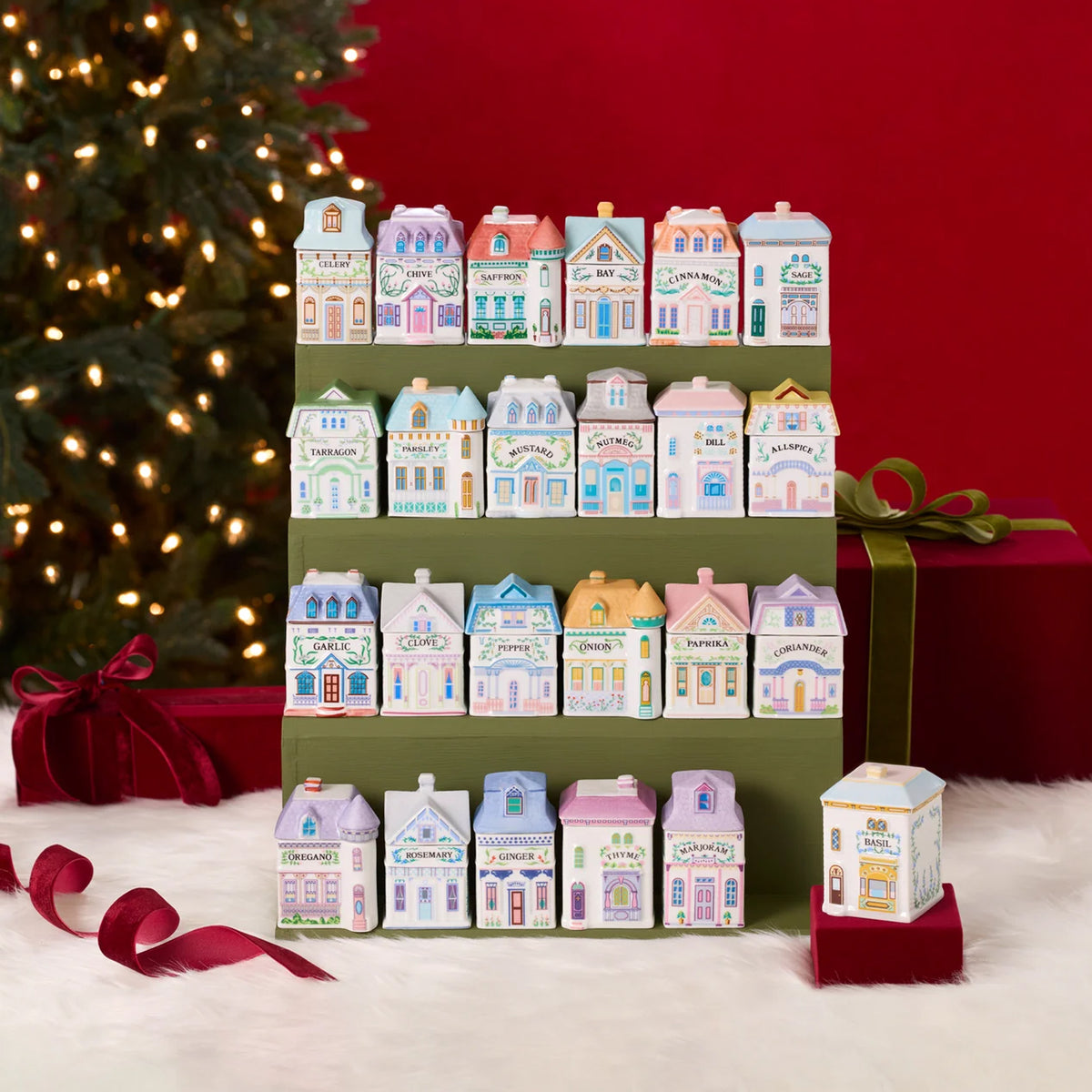 Little Spice Village 24 Piece Spice Set - Multicoloured