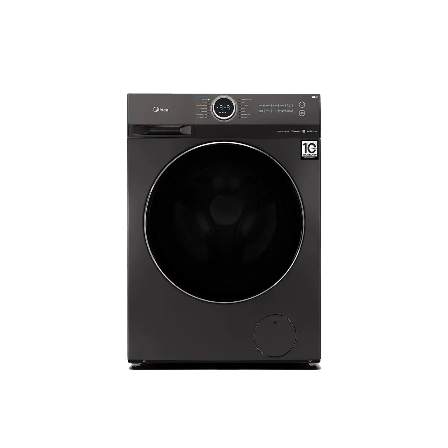 Midea 12/8kg Washer Dryer Titanium