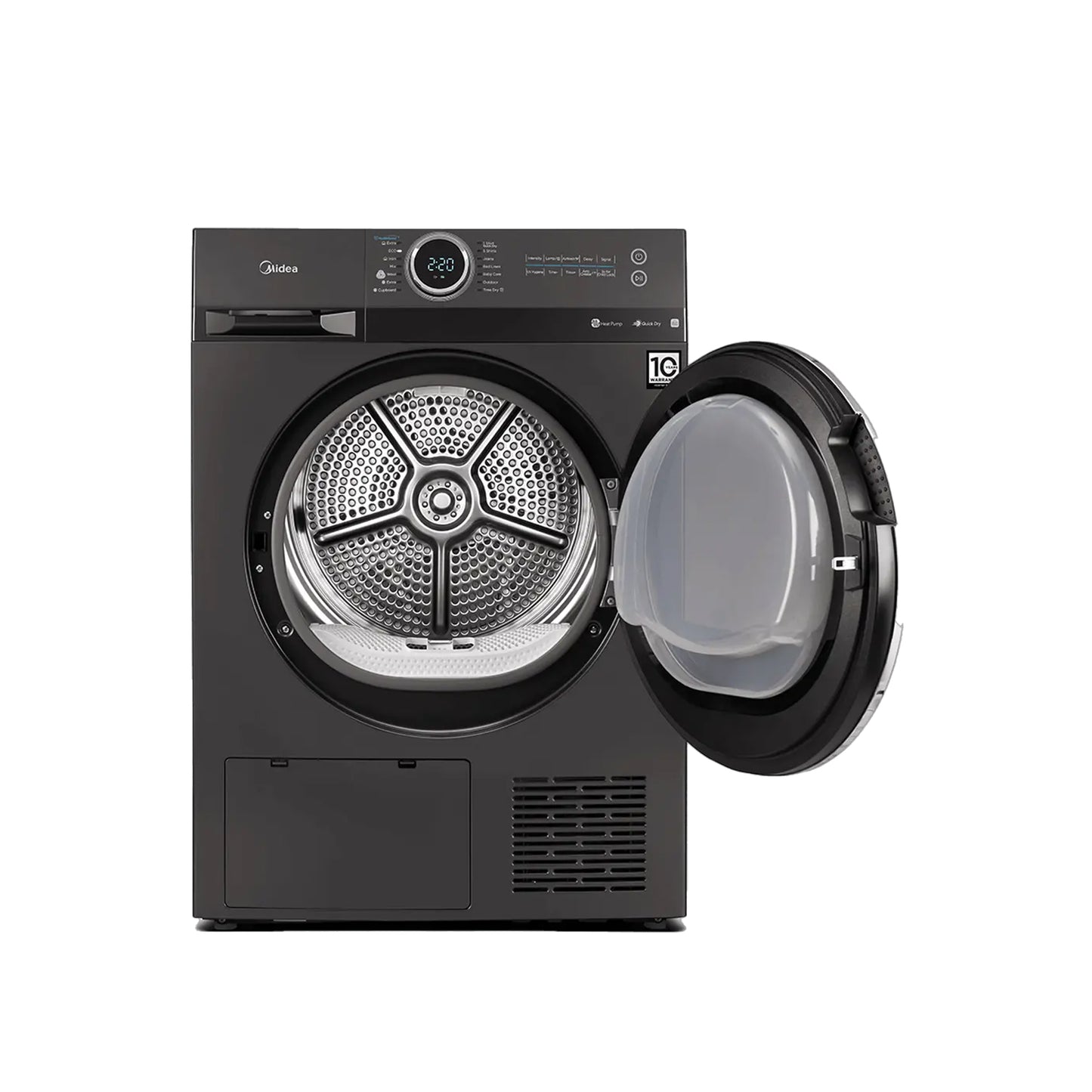 Midea 12/8kg Washer Dryer Titanium