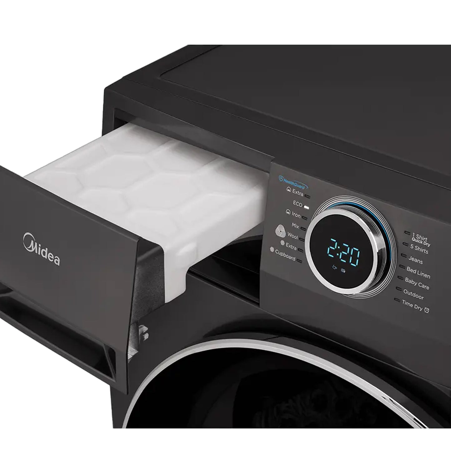 Midea 12/8kg Washer Dryer Titanium