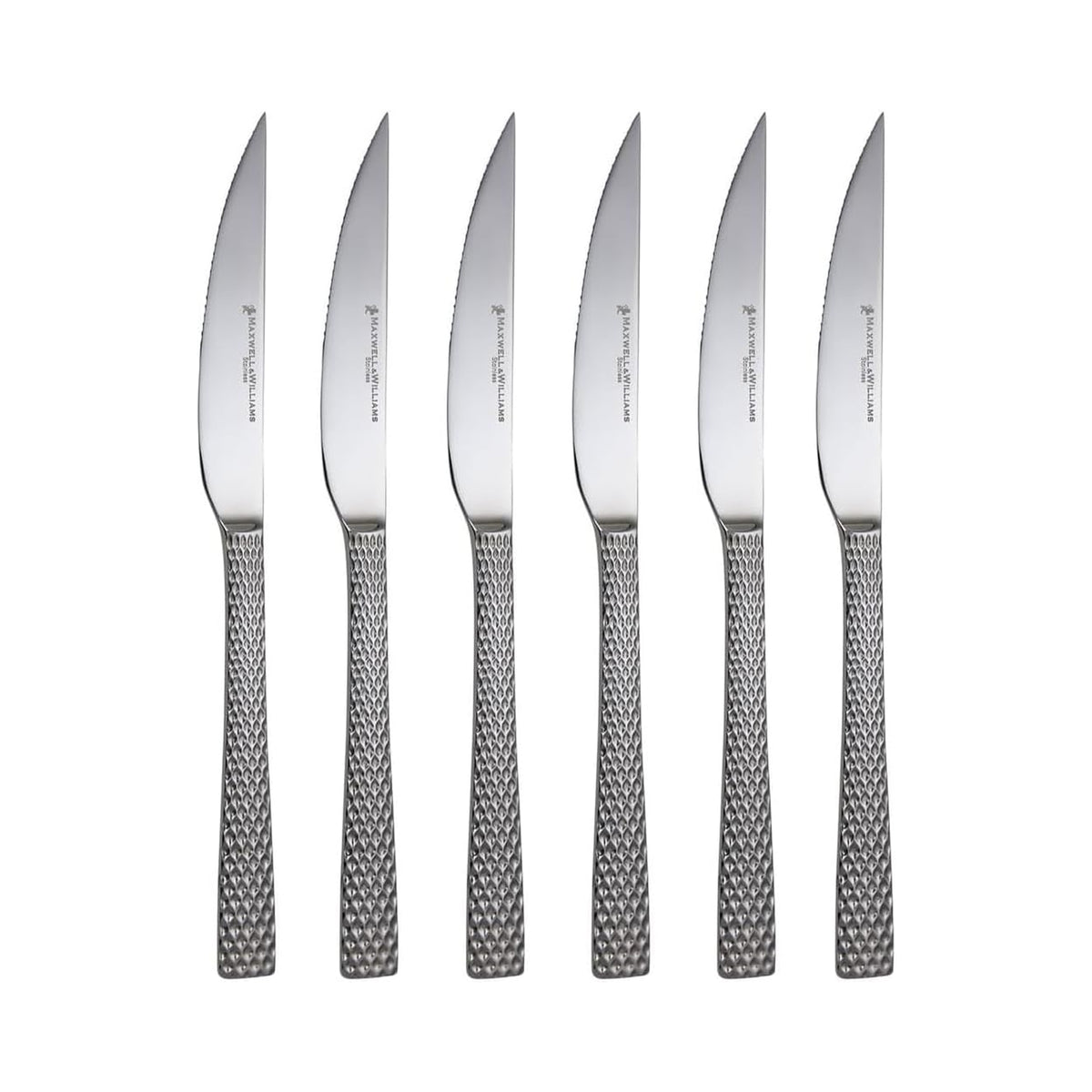 Maxwell & Williams Diamonds 6 Piece Steak Knife Set