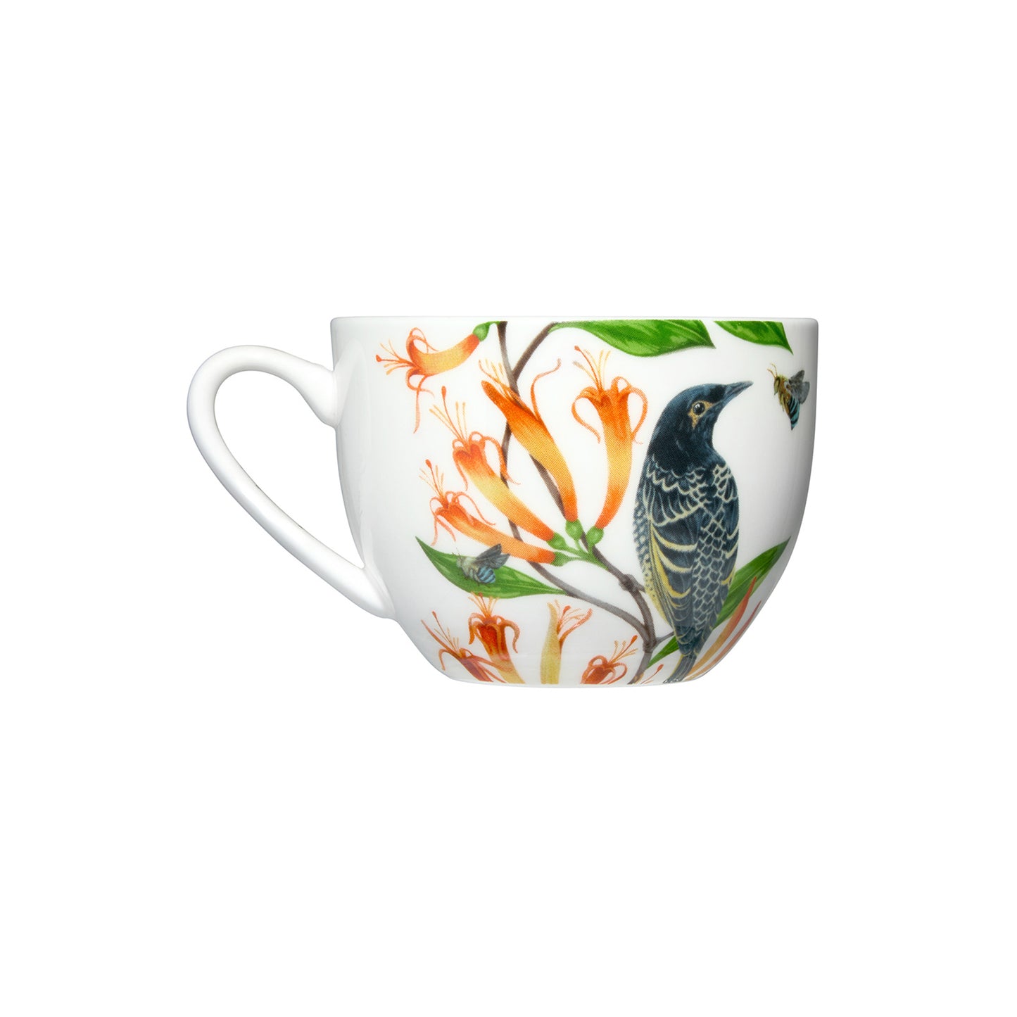 Maxwell & Williams 240ml Eloise Short Lyric Regent Honeyeater Cup & Saucer Set Multicoloured