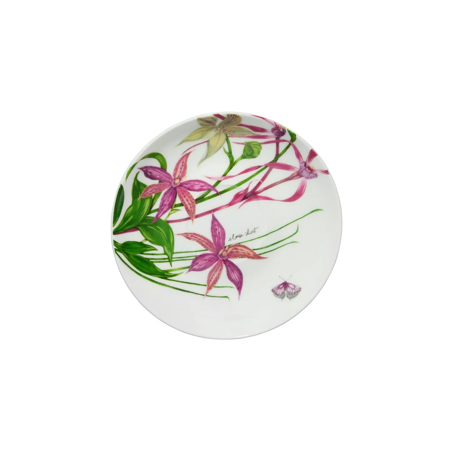 Maxwell & Williams 240ml Eloise Short Lyric Yellow Robin Cup & Saucer Set Multicoloured