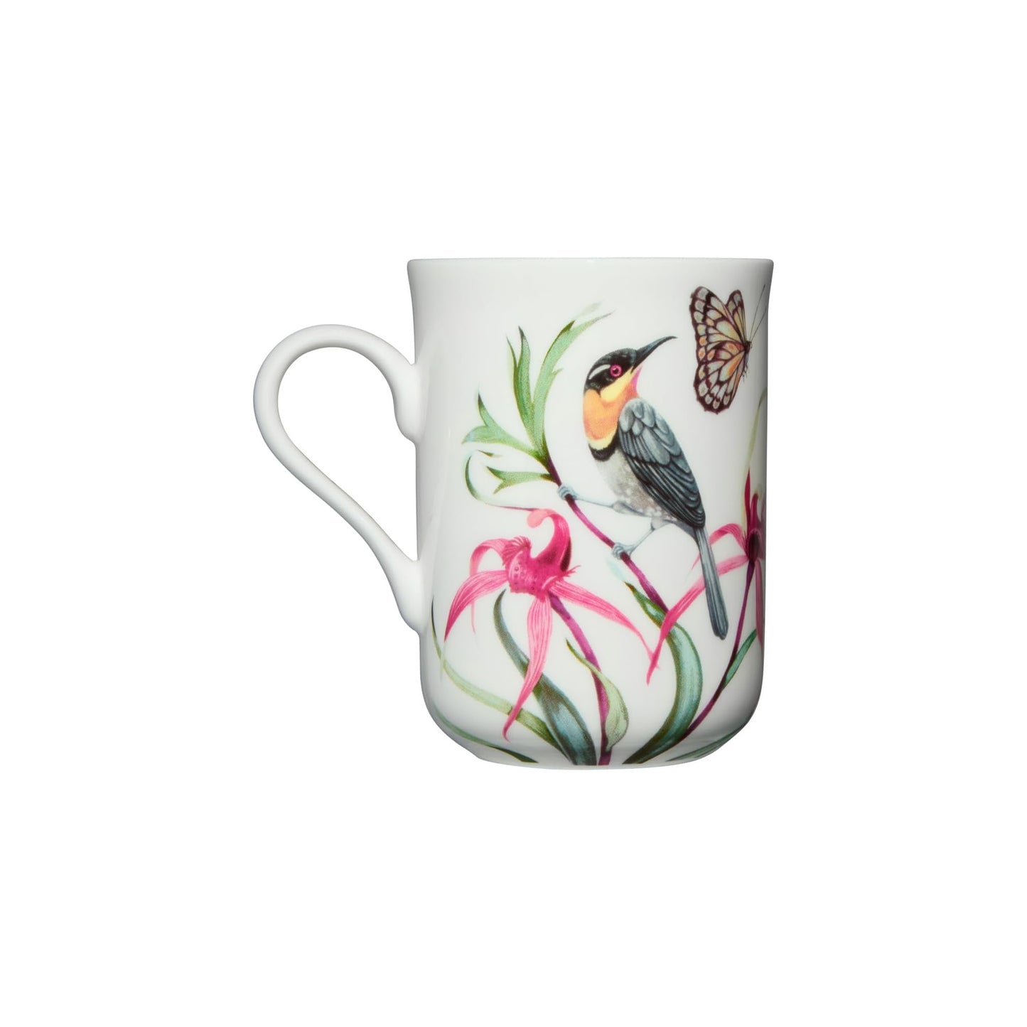 Maxwell & Williams 330ml Eloise Short Lyric Spinebill Honeyeater Mug Multicoloured