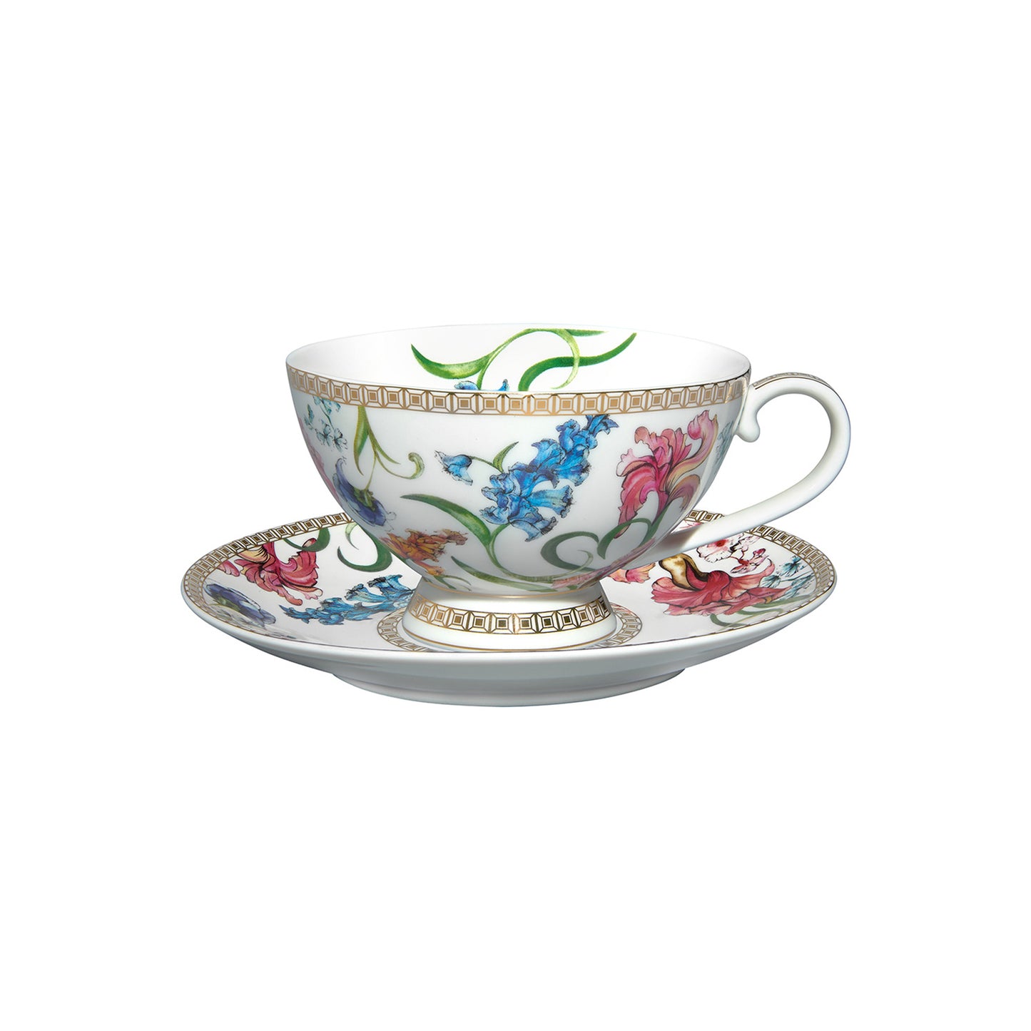 Maxwell & Williams 240ml Mystique Cup & Saucer Set Multicoloured