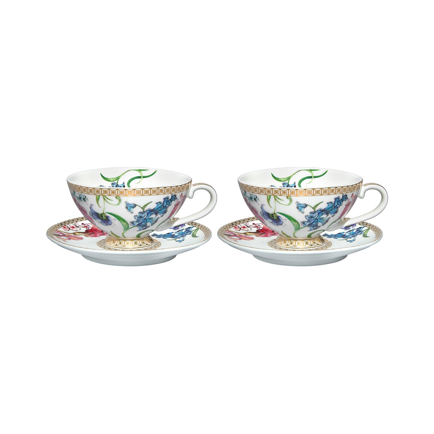 Maxwell and Williams 2 Piece 90ml Mystique Espresso Cup & Saucer Set Multicoloured