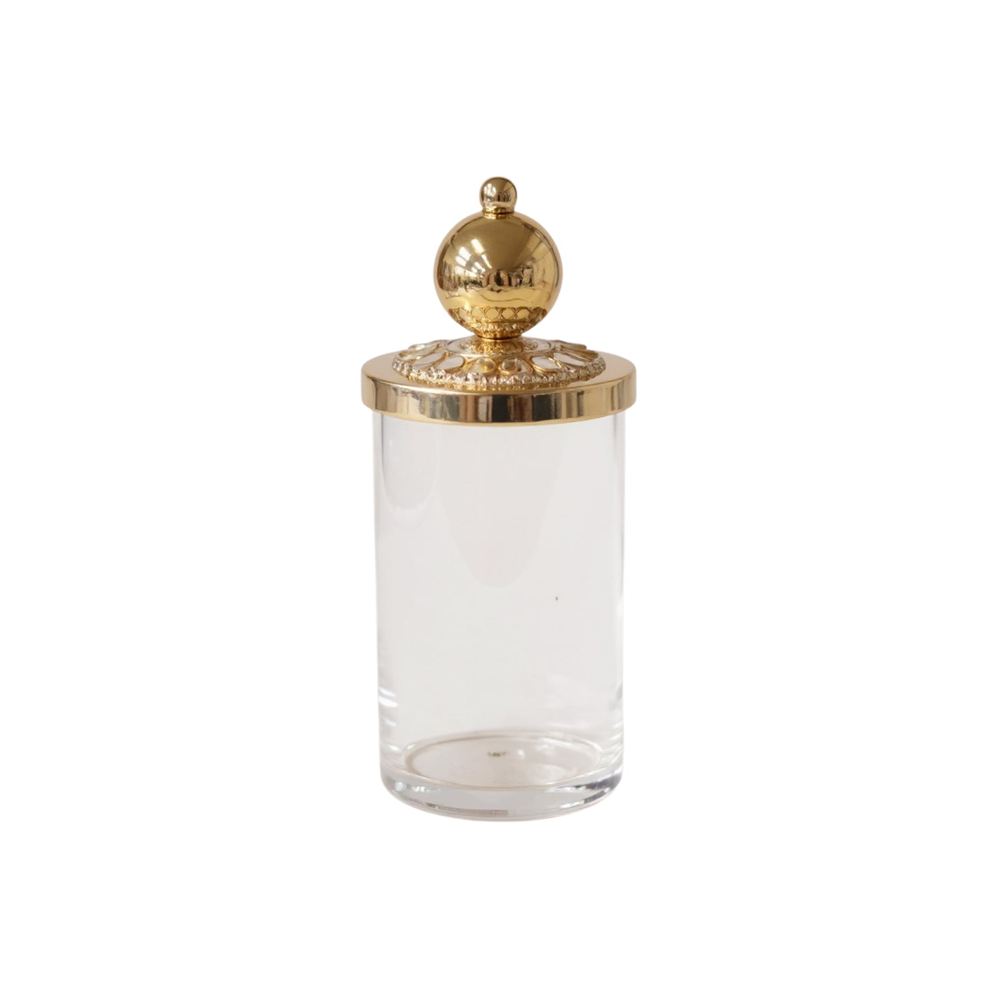 The Venus 3 Piece Canister Set Gold