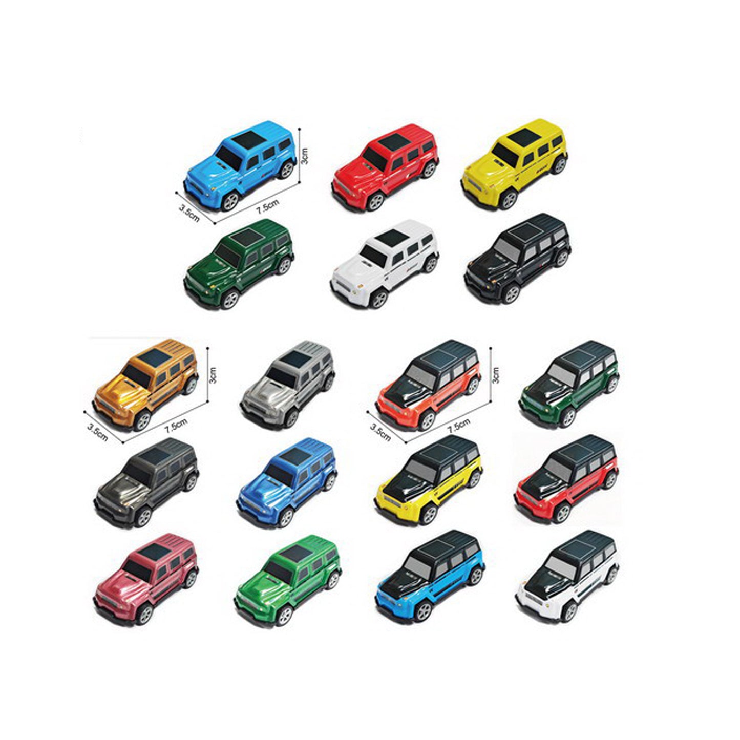 Pull-Back Toy Car Set Assorted