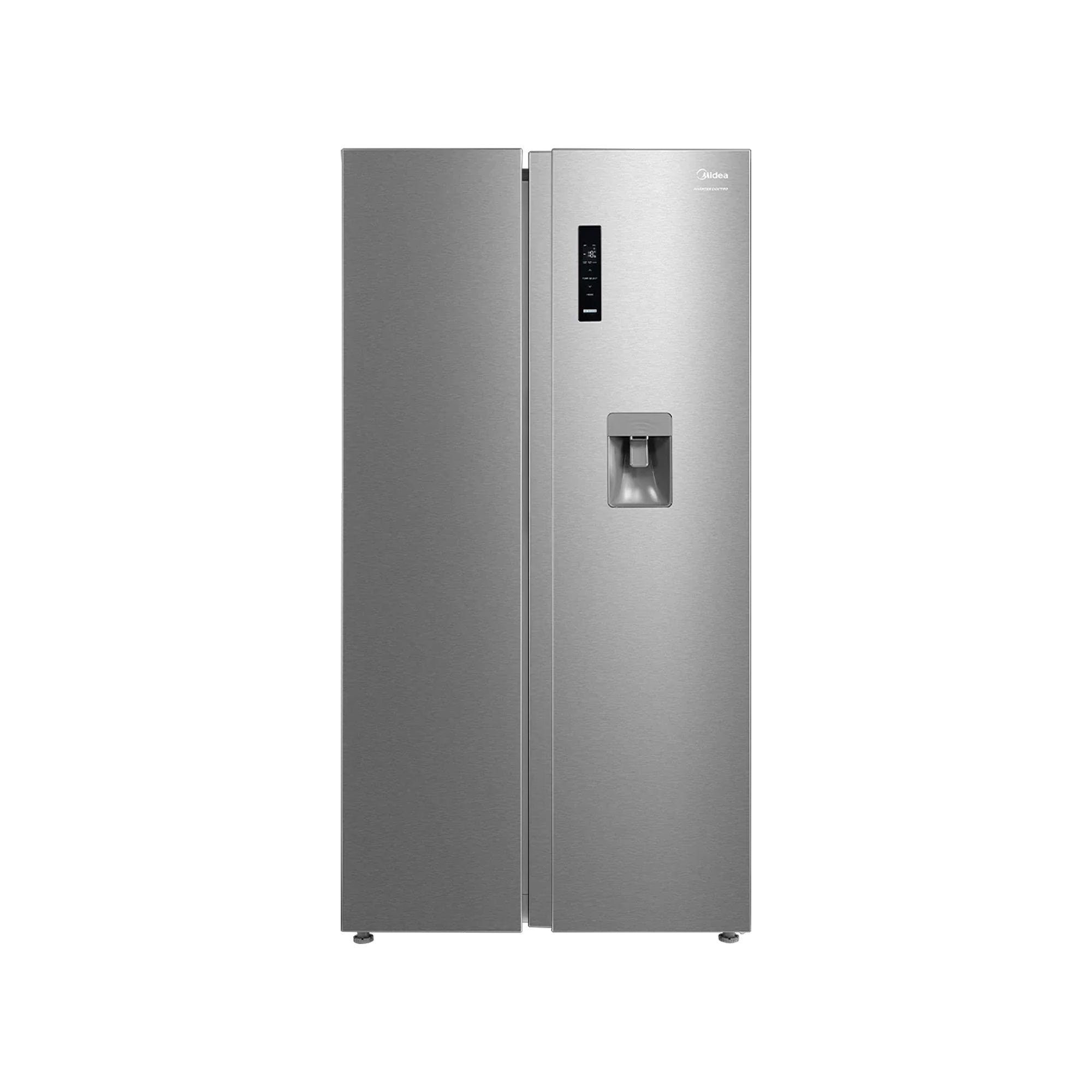 Midea 513L Side by Side Refrigerator Stainless Steel – The Culinarium