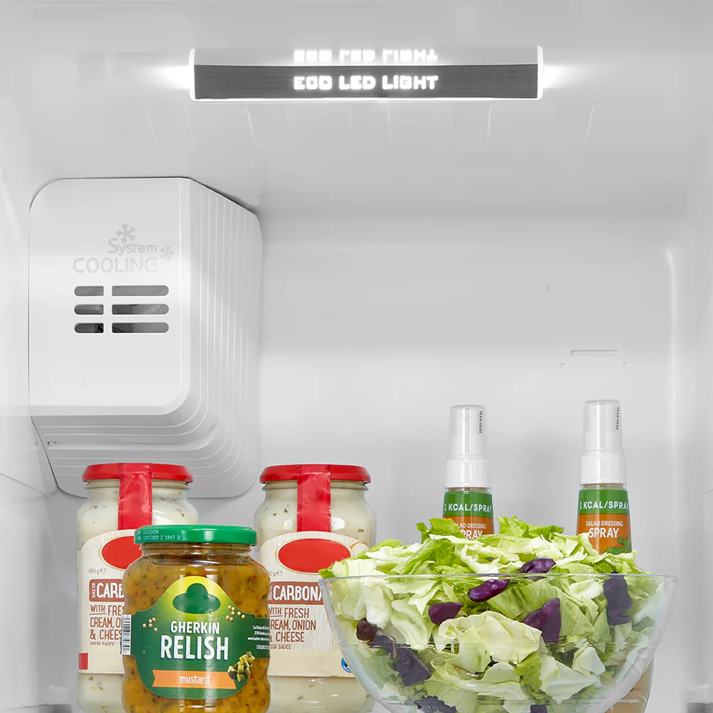 Midea 513L Inverter Side by Side Refrigerator Stainless Steel