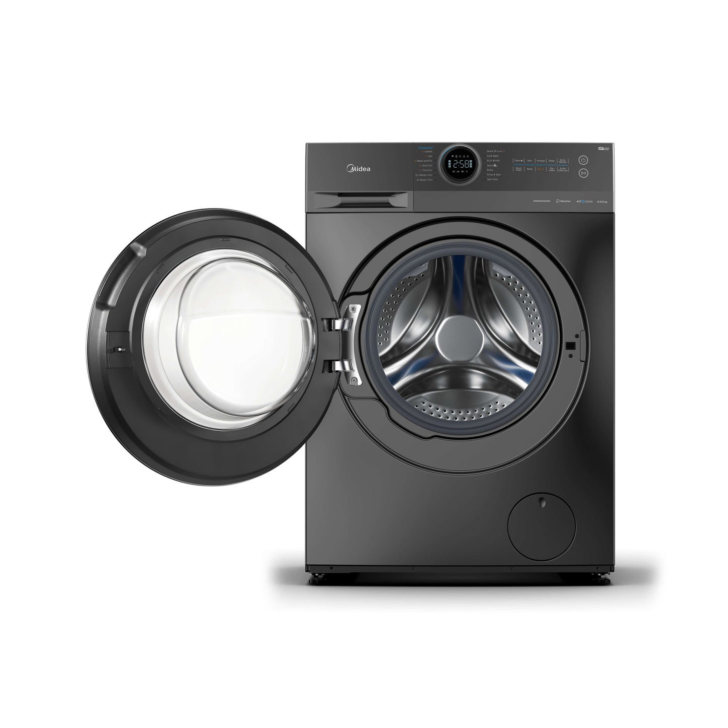 Midea Combo Washer Dryer 10Kg Wash-7Kg Dry Titanium