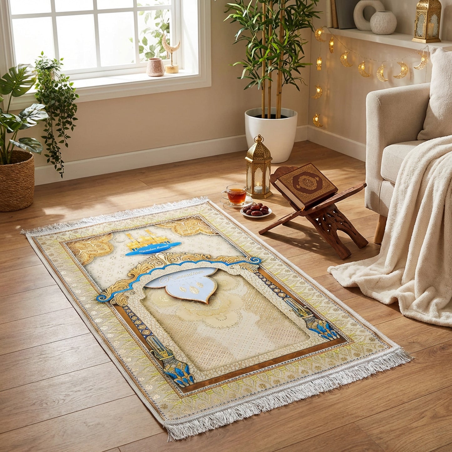 70 x 110cm Musallah Multicoloured