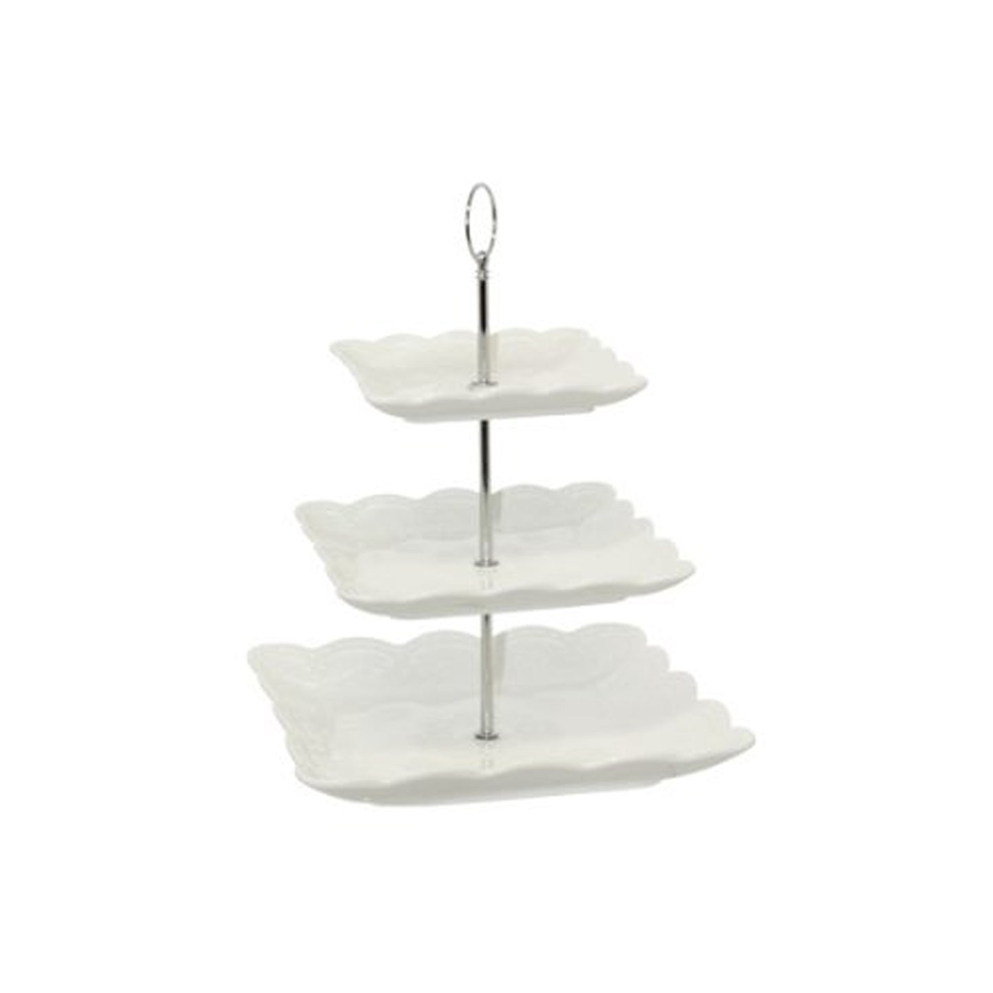 Kitchen Life Isa 35cm Cupcake Stand White