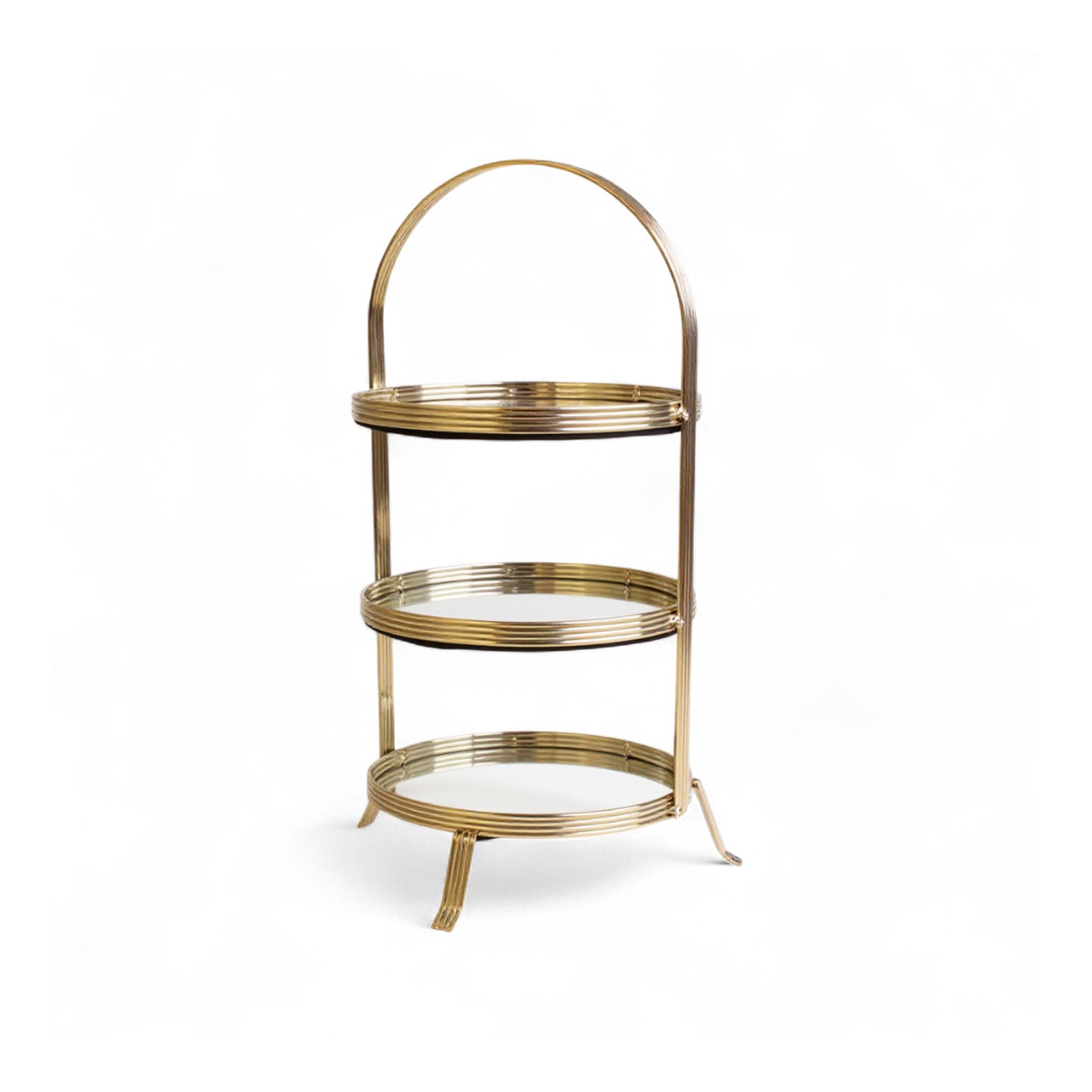 The Venus 3 Tier Cake Stand Gold