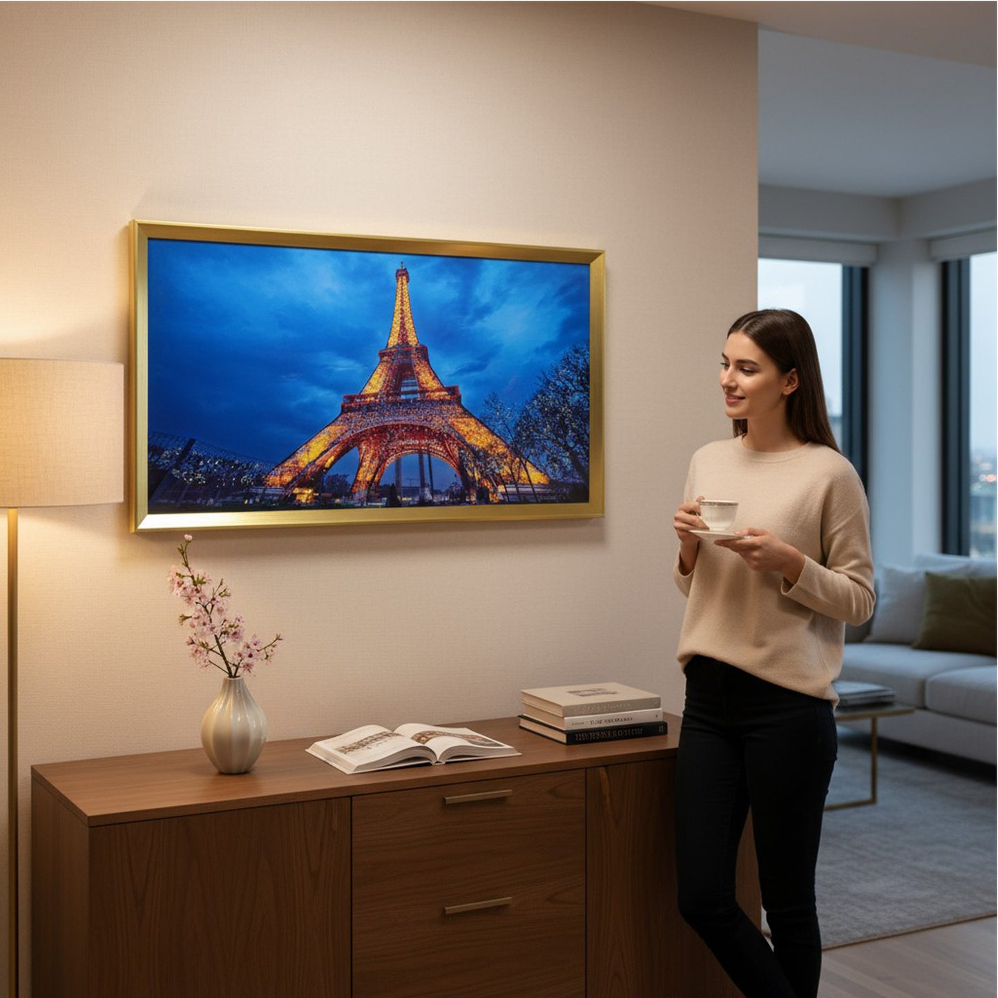 Paris Picture Frame Multicoloured