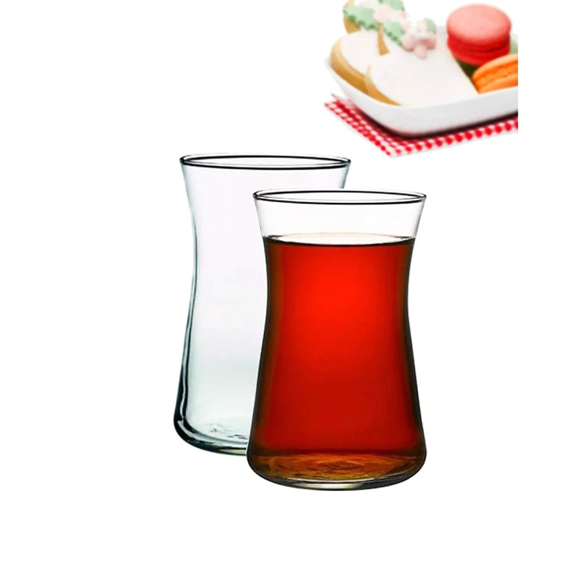 Turkish Tea Glass V-Block 70ml Set of 6