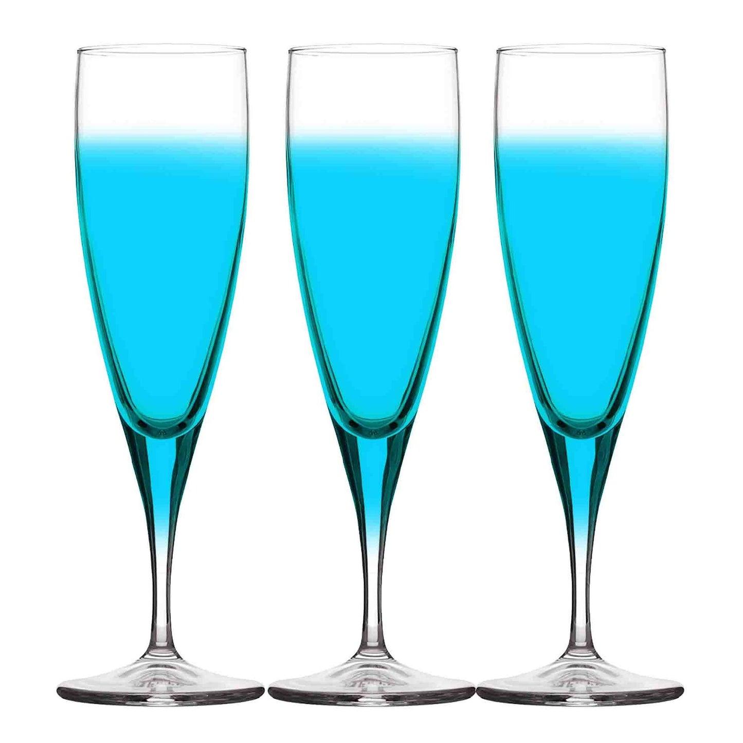 Pasabahce 3 Piece Workshop Lyric Glasses Set - Blue
