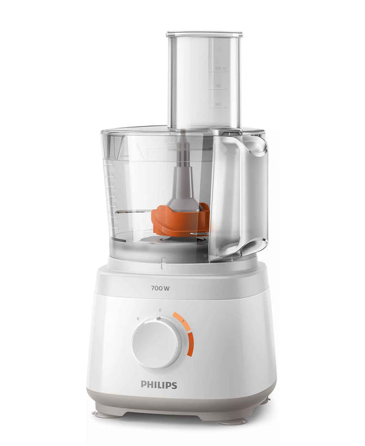 Philips Daily Collection Compact Food Processor - White
