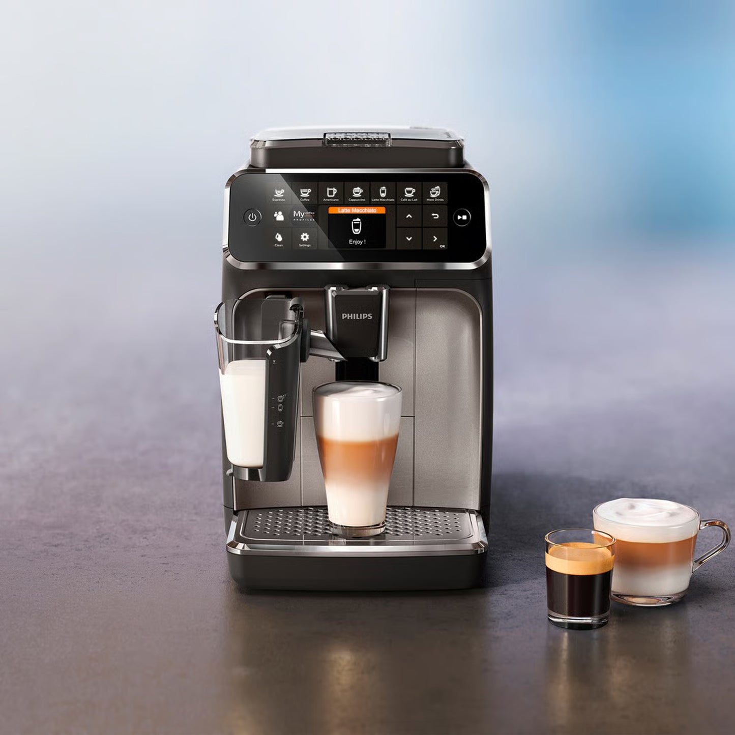 Philips 4300 Series Fully Automatic Espresso Machine Black