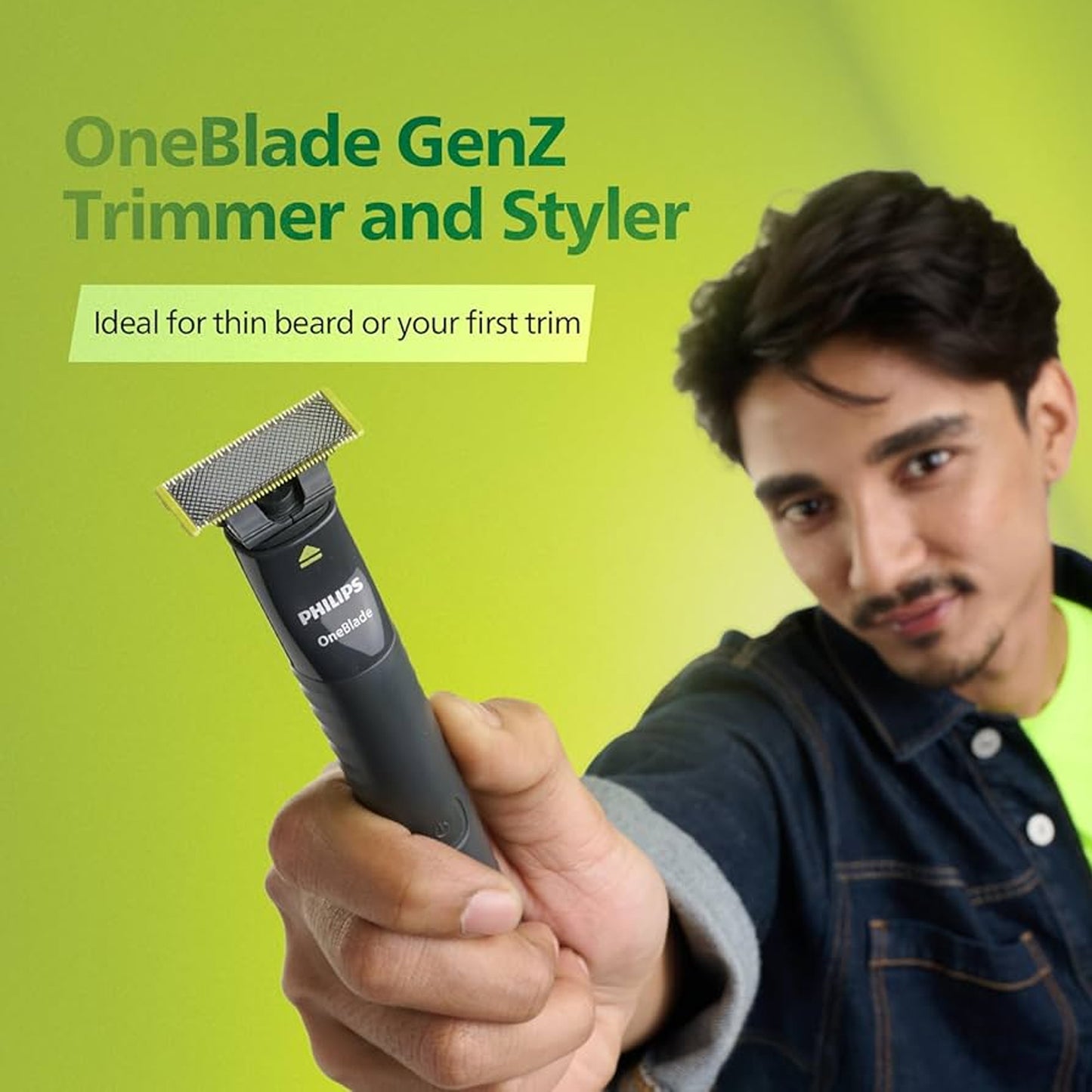 Philips Oneblade Face Shaver Black