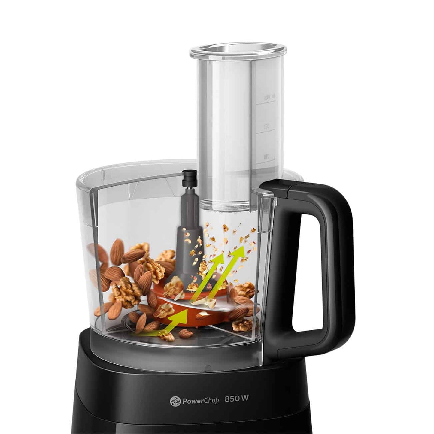 Philips Viva Collection Compact Food Processor Black