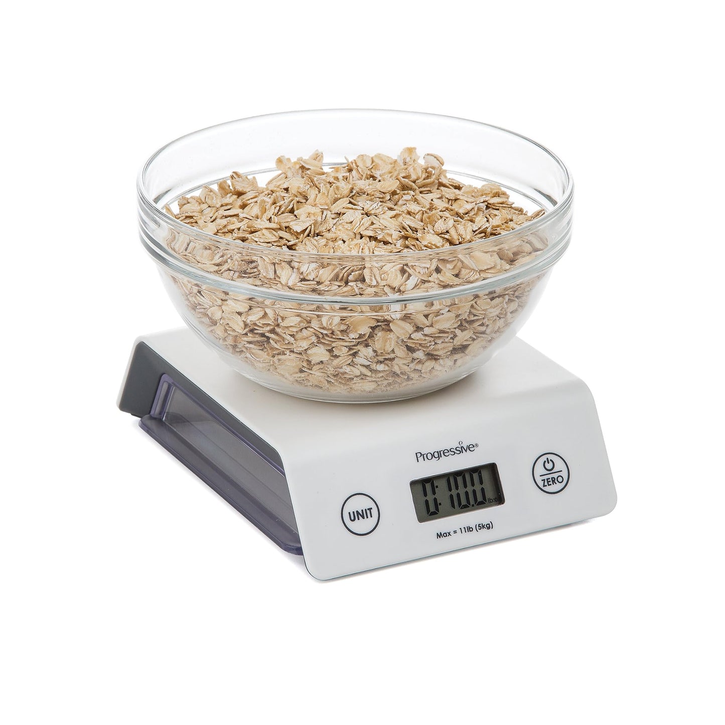 Progressive Compact Kitchen Scale White