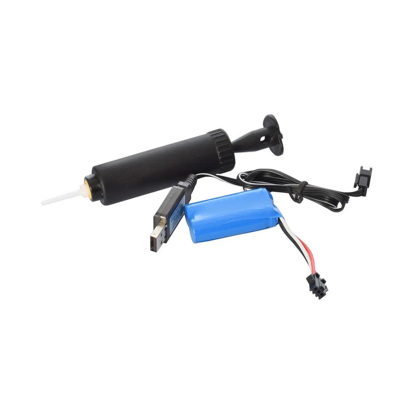 RC Land & Water Rover Stunt Car Black & Blue