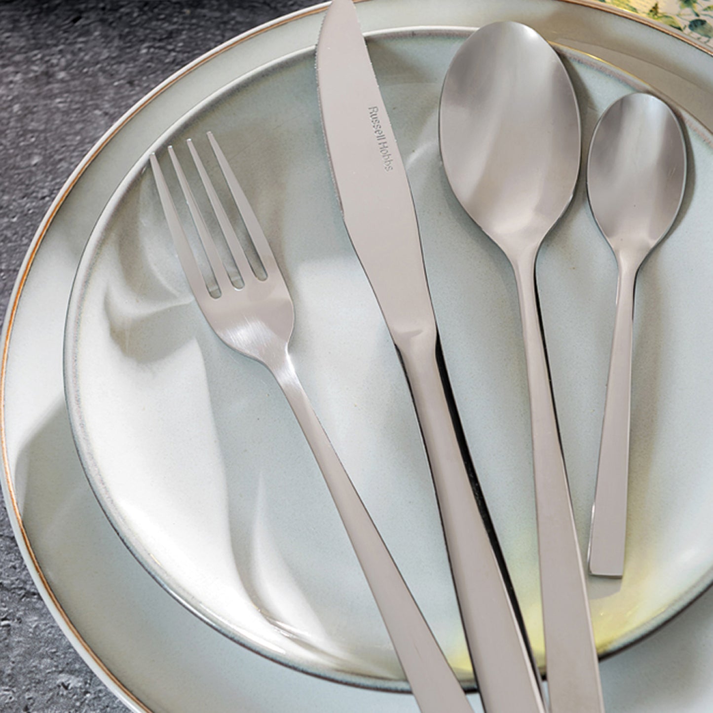 Russell Hobbs Luxe 16 Piece Cutlery Set Silver