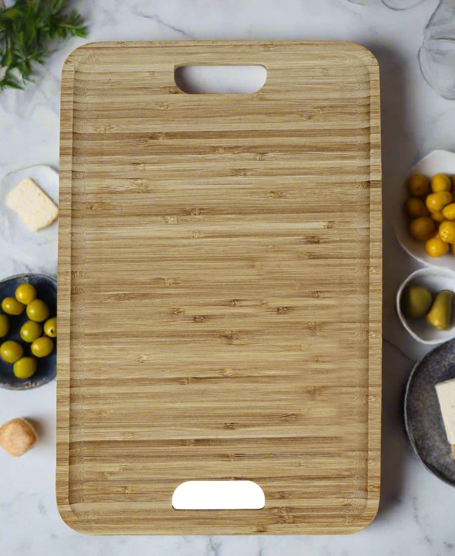 Kitchen Life Bamboo Serving Tray - Brown