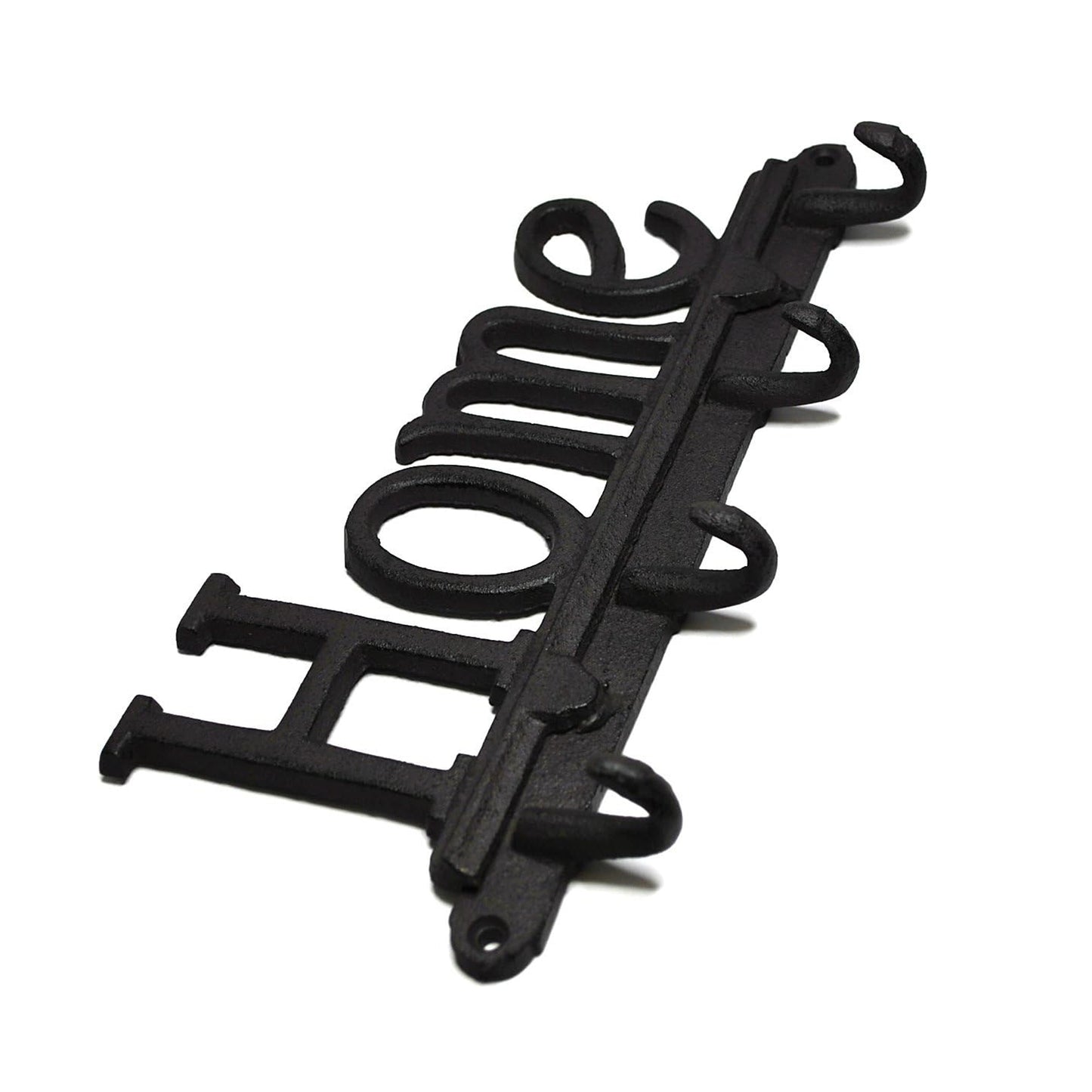 Urban Decor 4 Home Hooks Black