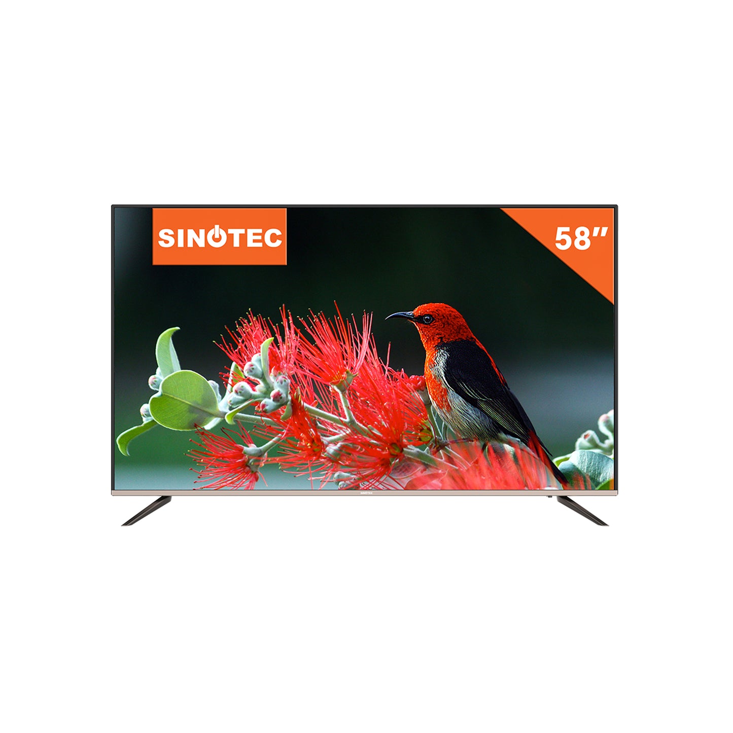 Sinotec 58" 4K UHD Smart TV Black