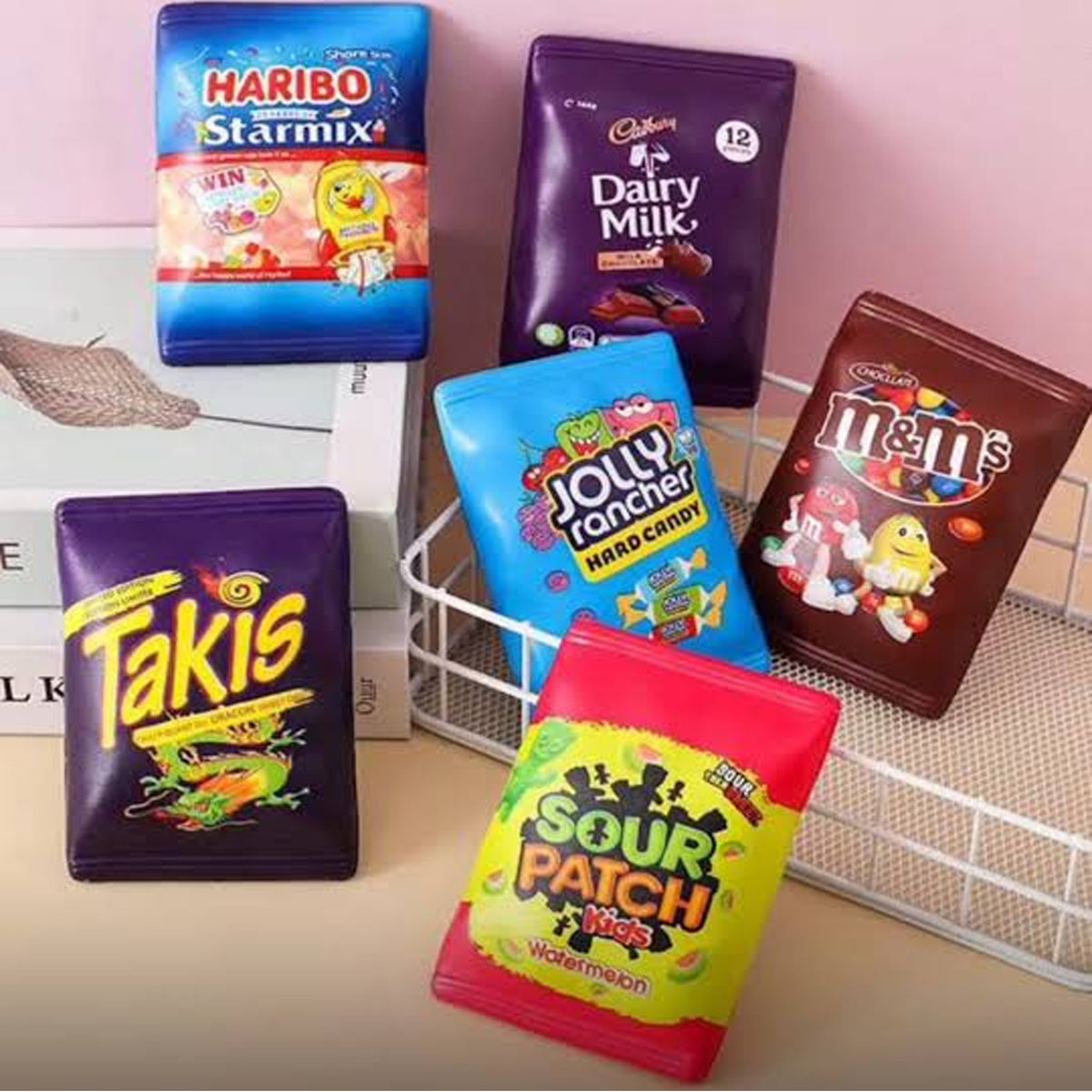 Squishy Stress Relief Mini Snacks - Assorted