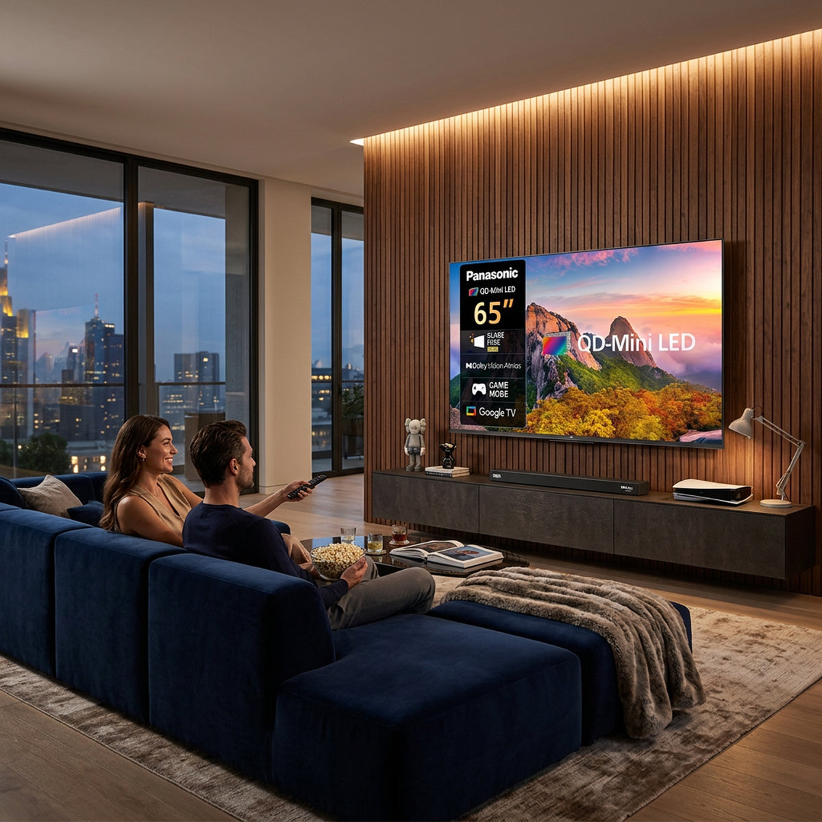 Panasonic 65" 4K Mini LED Google TV 120Hz